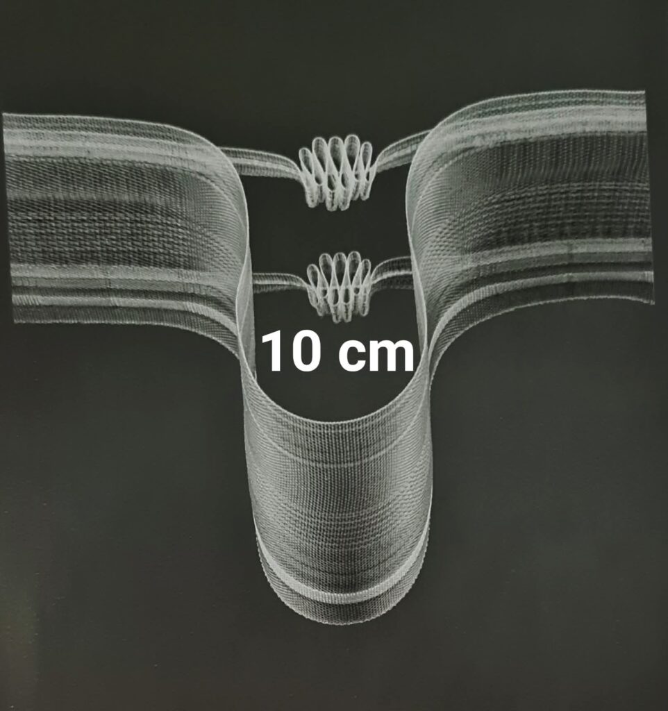 Bandă profesională de încrețire – 8 cm – imagine 3